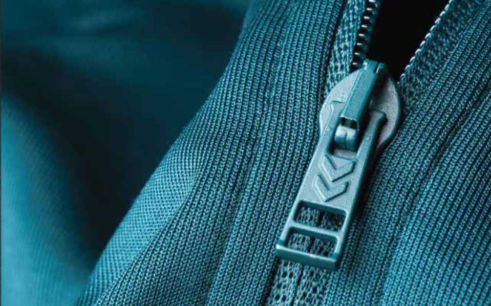 Spiral zipper